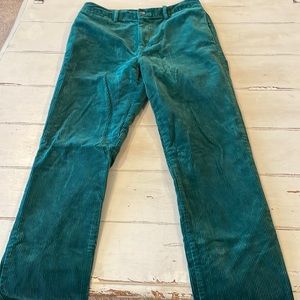 Ralph Lauren green corduroy pants!